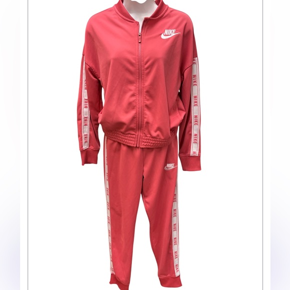 Nike XL youth two piece track suit athletic jogging outfit jacket sweats girls - Picture 8 of 8